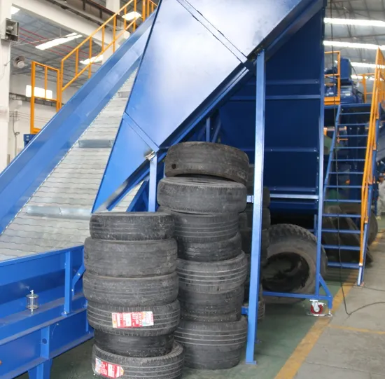 Tire Recycling Machine Rubber Shredder Recycling Equipment