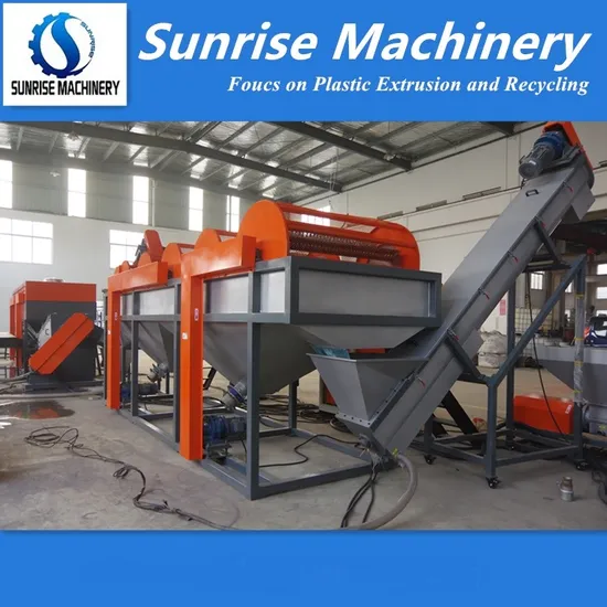 Waste Plastic Recycling/ PE/ PP Film Bag Crusher/ Washing Machine