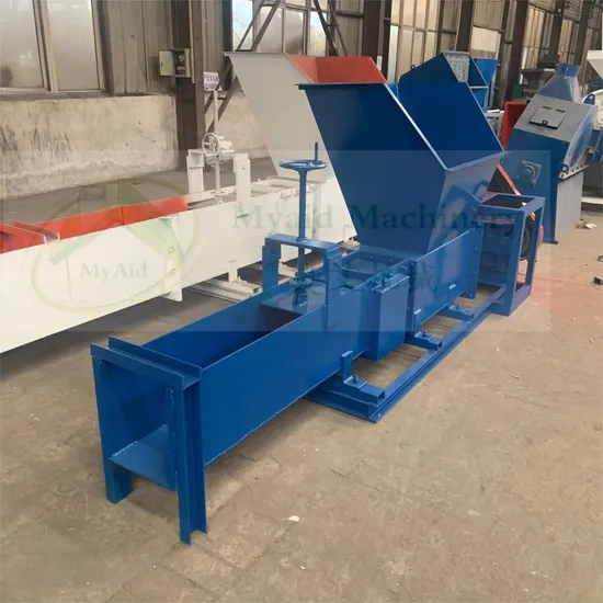 Diesel Engine Powered Screw Extruded EPS Foam Compaction Machine with Vertical Hopper