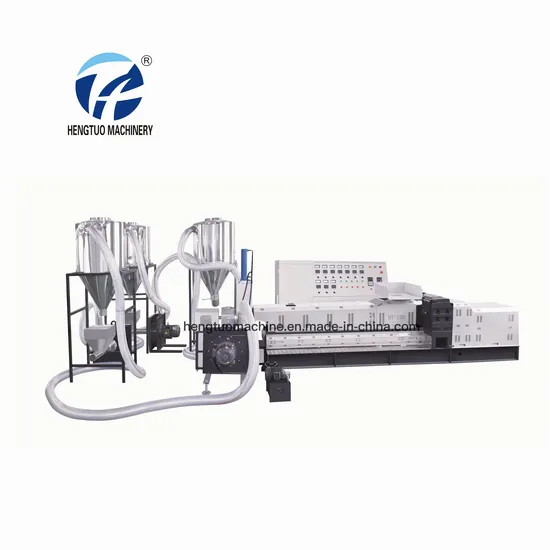 Air Cooling Plastic LLDPE LDPE HDPE Recycling Granulator Machine