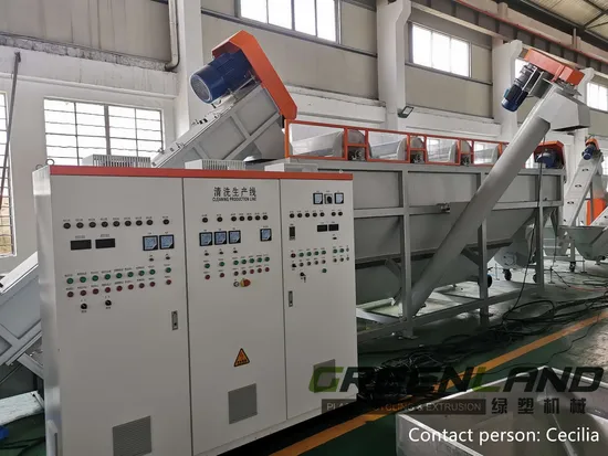 Pet Drinking Bottle Recycling Machine Pet Scrap Agriculture Mulch Washing