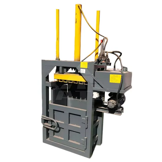 Car and Truck Tyre Tire Baler Machine Hydraulic Vertical Baler Machinery for Cotton