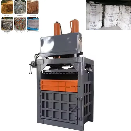Vertical Compactor Marl Bag Mini Scrap Baler Wool Baling Machine Manufacturing Machinery