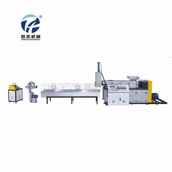 Plastic PP PE LDPE Recycling Granulator Extruder Machinery