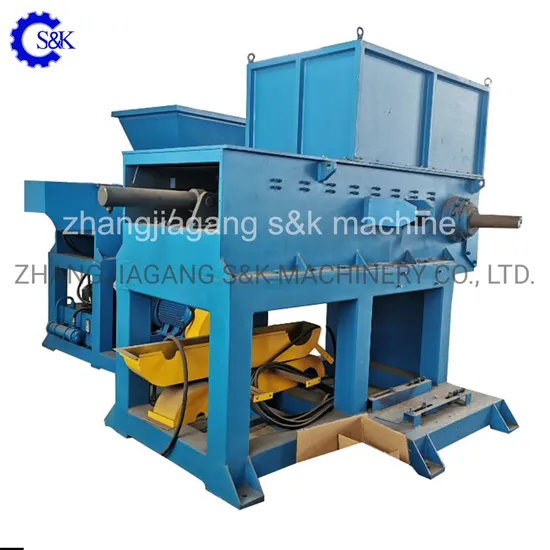 Waste Agricultural Industrial Woven Bag Recycling Shredder Crusher Granulator Machine Plant
