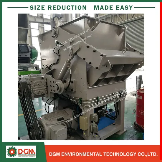Economical Plastic Scrap Shredder with Single Shaft for Recycling Woven Bag