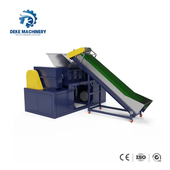 Single Shaft Shredder for Crushing Various Mixed Plastic