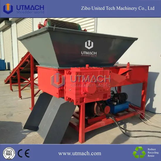 Oil Drum and Hazardous Waste Single Shaft Shredder