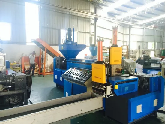 Double Screw Waste Plastic Recycling Machine