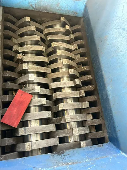 14rpm Rubber Polyretec Standard Wood Box Package Hard Disk Rdf Shredder
