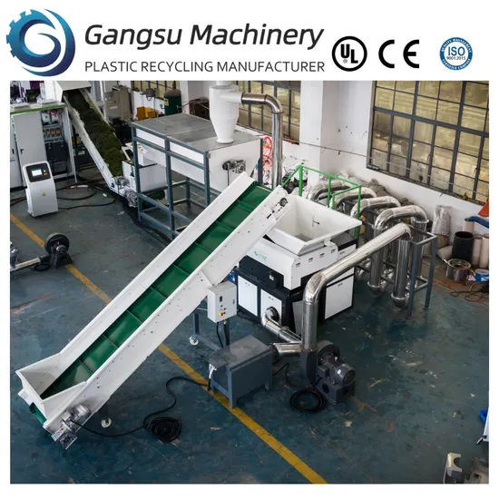 Automatical PP Polypropylene Woven Bag/Big Bag Compactor Pelletizing Machine