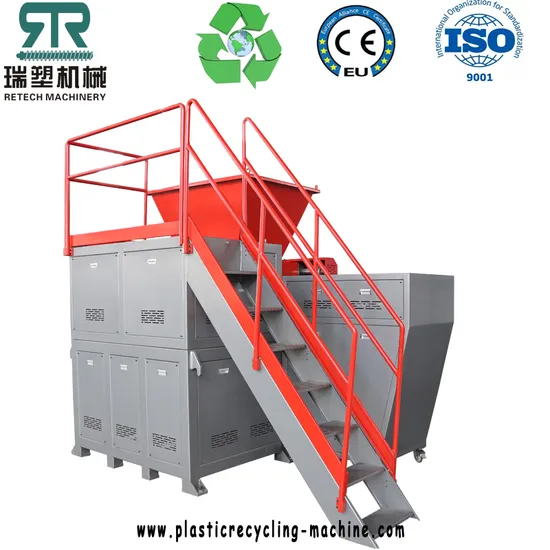 Automatically EPE XPE PS EPS Foam Flakes Compactor Die Face Cut Pelletizing Line