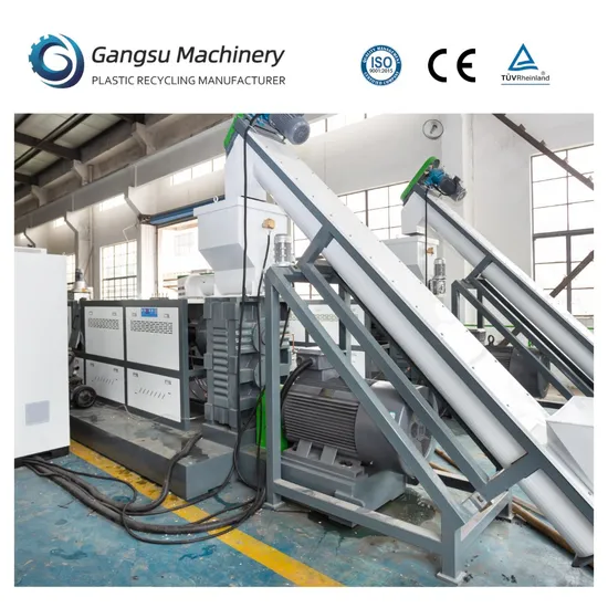 Recycle Plastic Pellets Making Machine Extruding PP/PE Plastic Pelletizing Machine