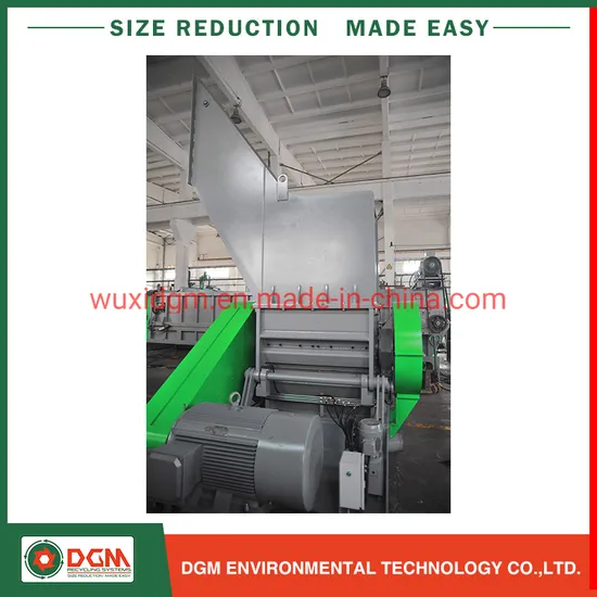 Plastic Srf Tires Recycling Crusher Shredder Granulator