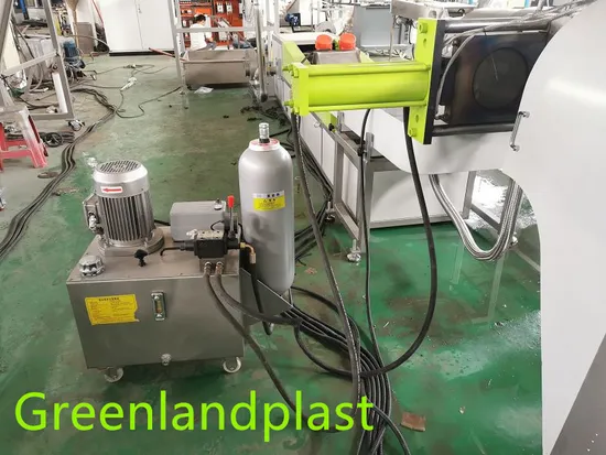 Recycled Plastic Granulator with Single Screw Extruder