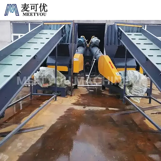 Meetyou Machinery Pet Plastic Recycling Line OEM Customized China PP PE Synchronous Speed Regulation PE Film Recycling Washing Line Suppliers Configure Crusher