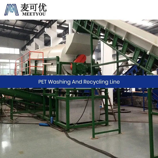 Meetyou Machinery Pet Flakes Washing Machine Custom China Pet Long Life Pet Food Processing Line Manufacturers Configure Friction Washer