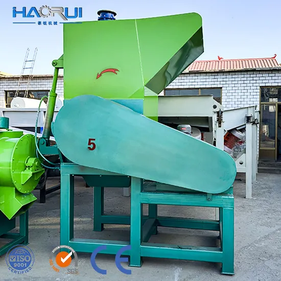 Hot Sale New Designc Waste Plastic Crusher and Washing Machine