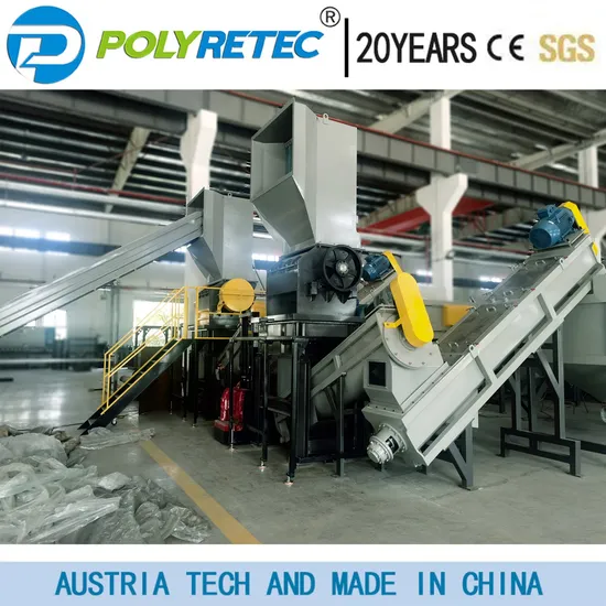 Hot Sale Full Automatic Waste Plastic Washing Recycling Machine Line Price