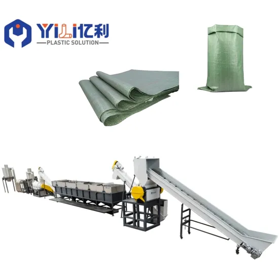 Advanced Plastic Waste Recycling Machine for Woven Bags