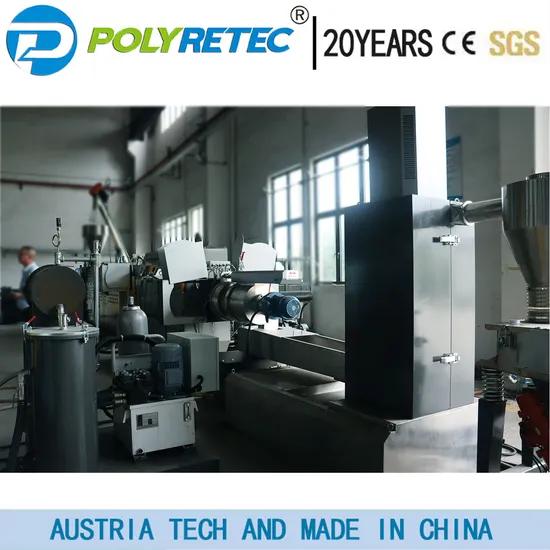 Plastic Recycling Machine for PE/PP/LDPE/HDPE Pelletizing Granulating Line