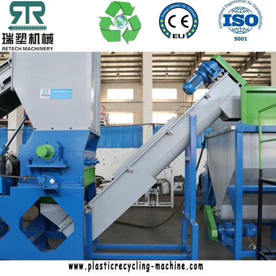 Weee Waste Plastic PP PE ABS PVC PS Pet Sinking Floating Salt Separation Wash Swim Tank