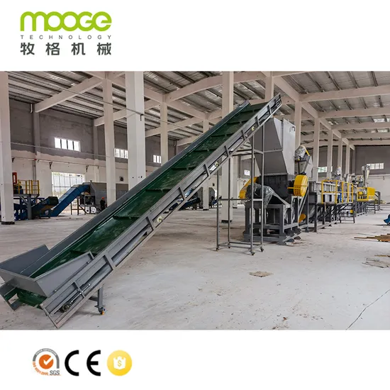 Good Price ABS PE PP Bottle HDPE Barrel Waste Plastic Hot Washing Recycling Machine