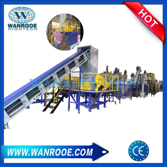 Plastic Bottle Crushing Washing Machine Pet Recycling Line