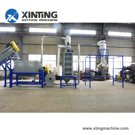 Waste Film Recycling Machine for 500kg/Hr