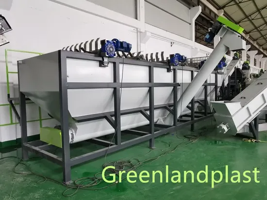 PP HDPE Plastic Film Recycling Machine LDPE Film Recycling Plant