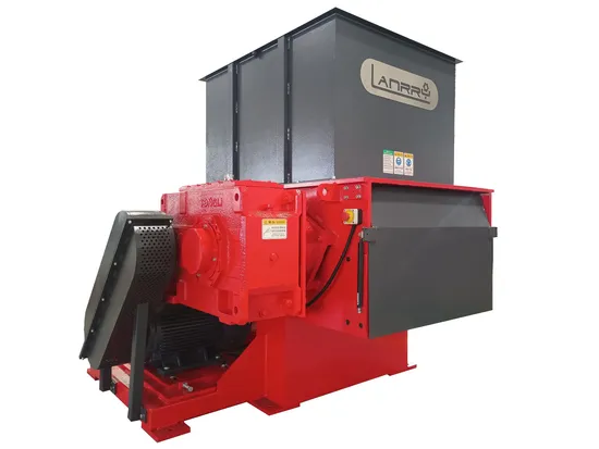 Good Quality Plastic Waste Scrap Metal Plywood Wood Pallet Plastic PP/PE/HDPE/LDPE/PVC Lump Pipe Recycling Single Shaft Shredder
