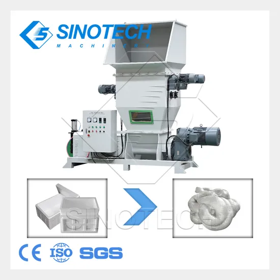 Easier to Transport EPE EPP PUR XPS EVA EPS Foam Plastic Hot Melted Melting Recycling Machine