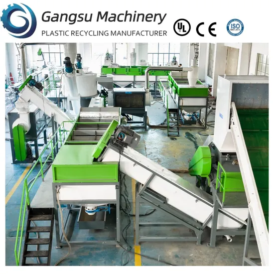 Waste Plastic Rigid Material Recycling Washing Machine/Plastic PE PP Barrel Recycling Washing Line