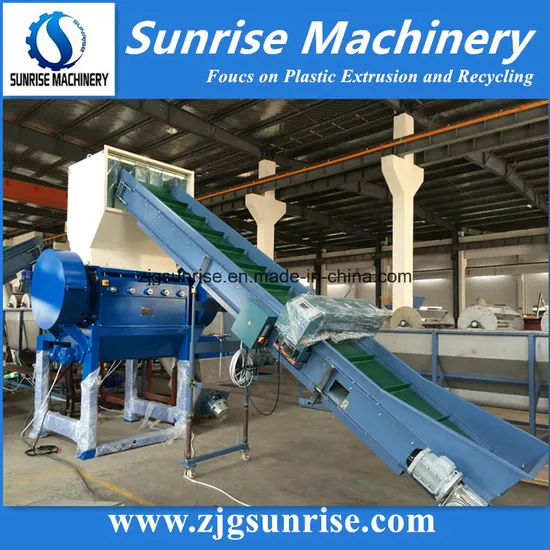 PE PP ABS Pet Waste Plastic Recycling Washing Granulating Machine