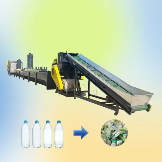 Factory Directly Sale Waste Pet Bottle PE PP Film PE PP Bottle HDPE Plastic Recycling Washing Machine Recycle Waste Plastic