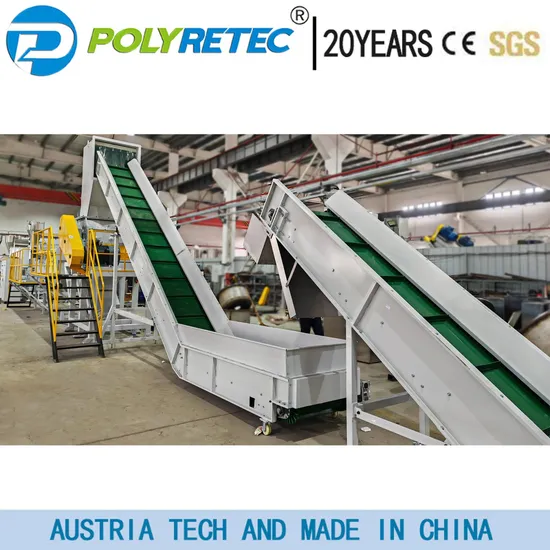 Waste Pet/HDPE/LDPE/PP/PE Bottles Films Woven Bags Plastic Recycling Pelletizing/Granulator/Shredder/Flakes Scrap Crushing Washing Line/Machine