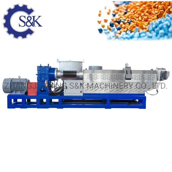 Pelletizing Thermoplastic Extruder EPS XPS Pelletizerr Machine for PP LDPE HDPE Waste Plastic Recycling