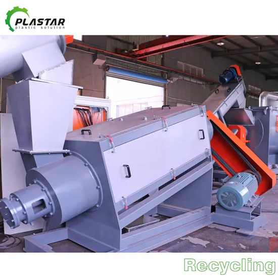 Plastic Film Bag Recycling Machine with Washing Line and Granulator