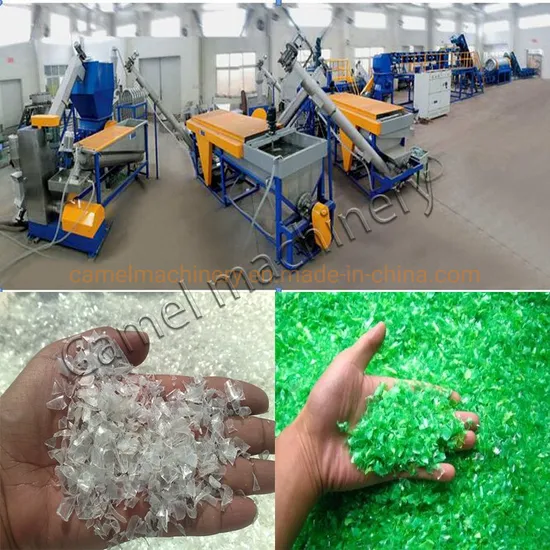 1 Ton/H Pet Bottle Washing Waste Plastic Recycling Machine Price