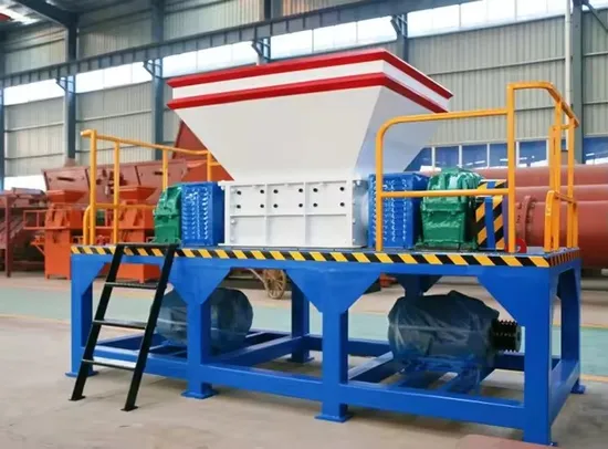 High Efficiency Crumb Rubber Powder Machine Waste Recycling Double-Roll Rubber Shredder Machine