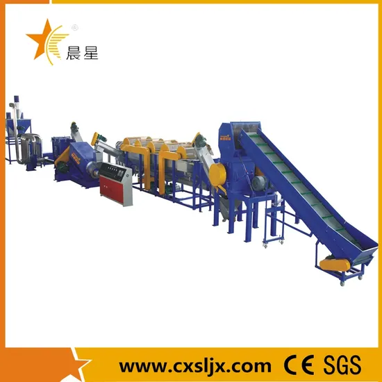 PE / PP Plastic Film Recycling / Crushing / Washing Line / Woven Bags Recycling Machine Line