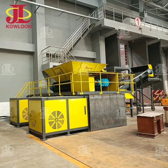 High Performance Recycle Machine Waste Dining Table Office Desk Garbage Shredder Furniture Recycling Machine