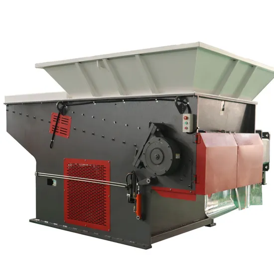 Waste Recycling Machines Pet PP PVC Plastic Flakes Rubber Lump Shredder