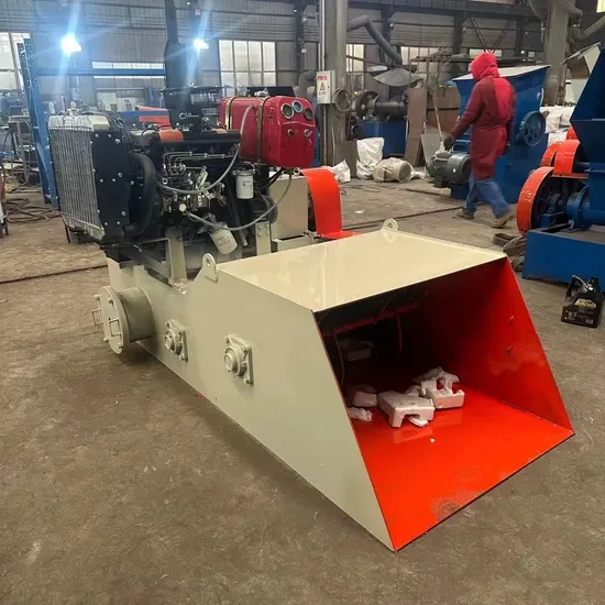 EPS Thermocol Hot Melting Machine, Foam Recycling with High-Efficiency Polystyrene Lump Crushing Mechanism