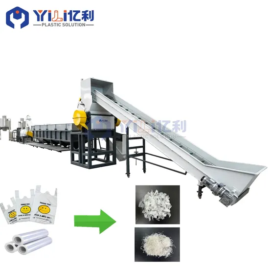 High-Efficiency PE Film Bag Non-Woven Bags Washing Machine for Plastic Recycle