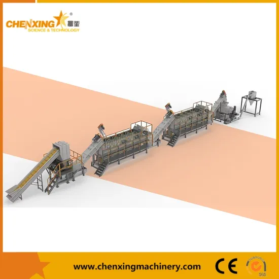 PP PE Film Plastic Woven Bags Recycling Washing Machine Line Crushing and Washing Line