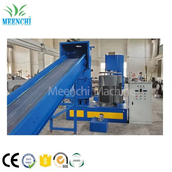 Small Nylon De 200kg/H Digital Agglomerator Compacting Machine Disc with Feeder