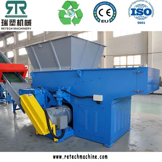 Single Shaft Shredder for Plastic Pipe Mold Waste Material