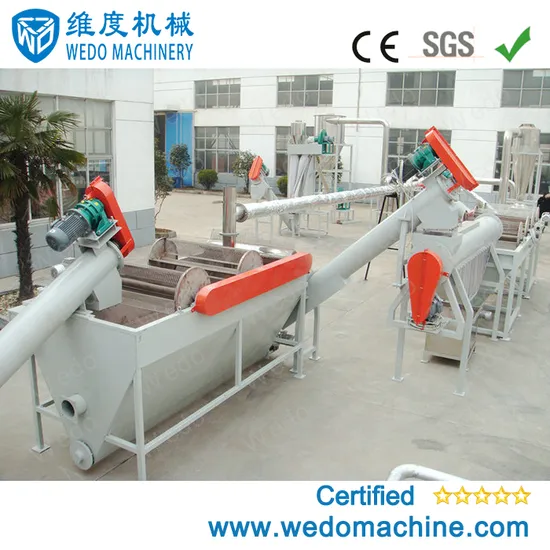 HDPE Plastic Bag Recycling Machine Industrial