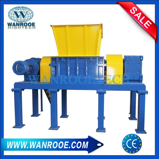 Pnss Series Waste Rubber Tyre and Metal Double Shaft Shredder Machine